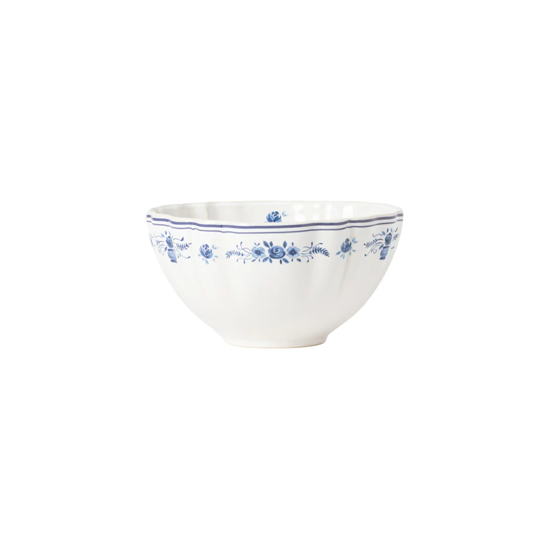 Салатник 16 см, керамика, white/blue, Vila COSTA NOVA TS161-WBL(S161-00225F)