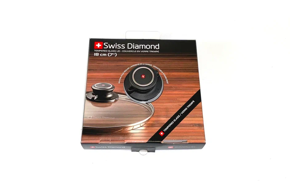 Крышка стеклянная Swiss Diamond 18 см SDC18 BOXED