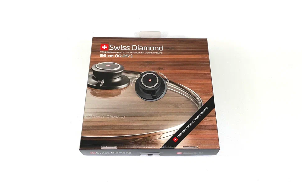Крышка стеклянная Swiss Diamond 26 см SDC26 BOXED