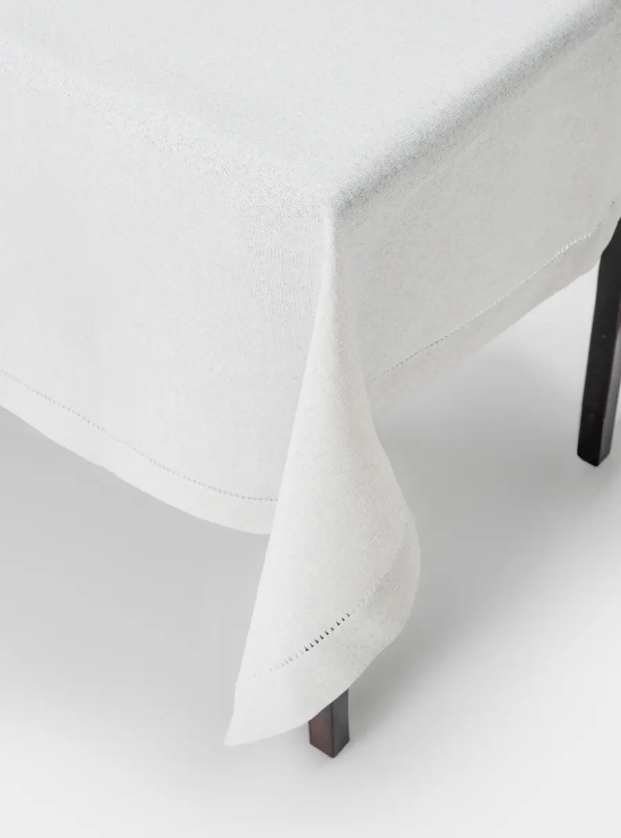 Скатерть 160х160 см, полиэстер, серая, Cord