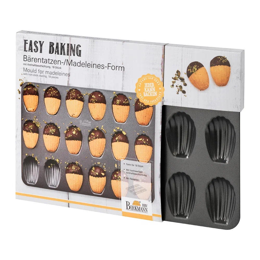 Форма-противень для 18 кексов Мадлен     (16)     881525