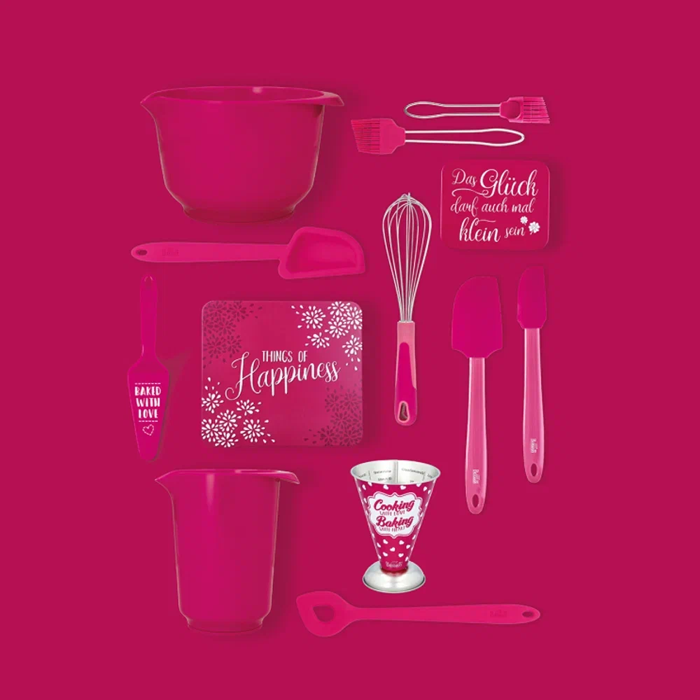 Силиконовая кисточка 21 см, гранат BIRKMANN