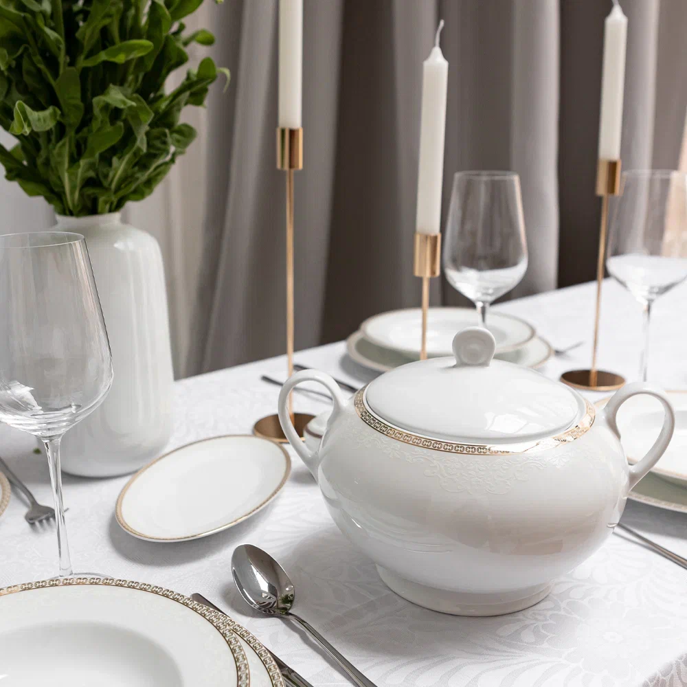 Блюдо овальное 24 см Riva Gold ZARIN