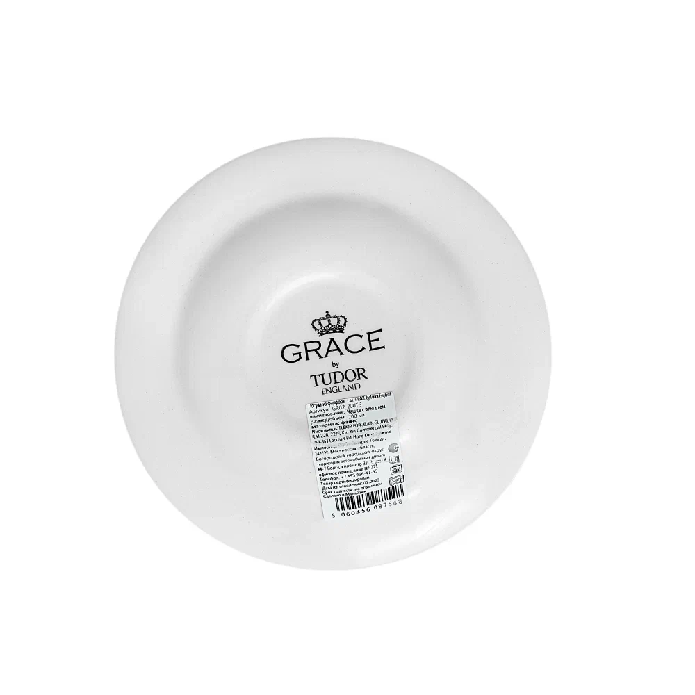 Пара чайная 200 мл, фарфор, Haydon Grove GRACE BY TUDOR