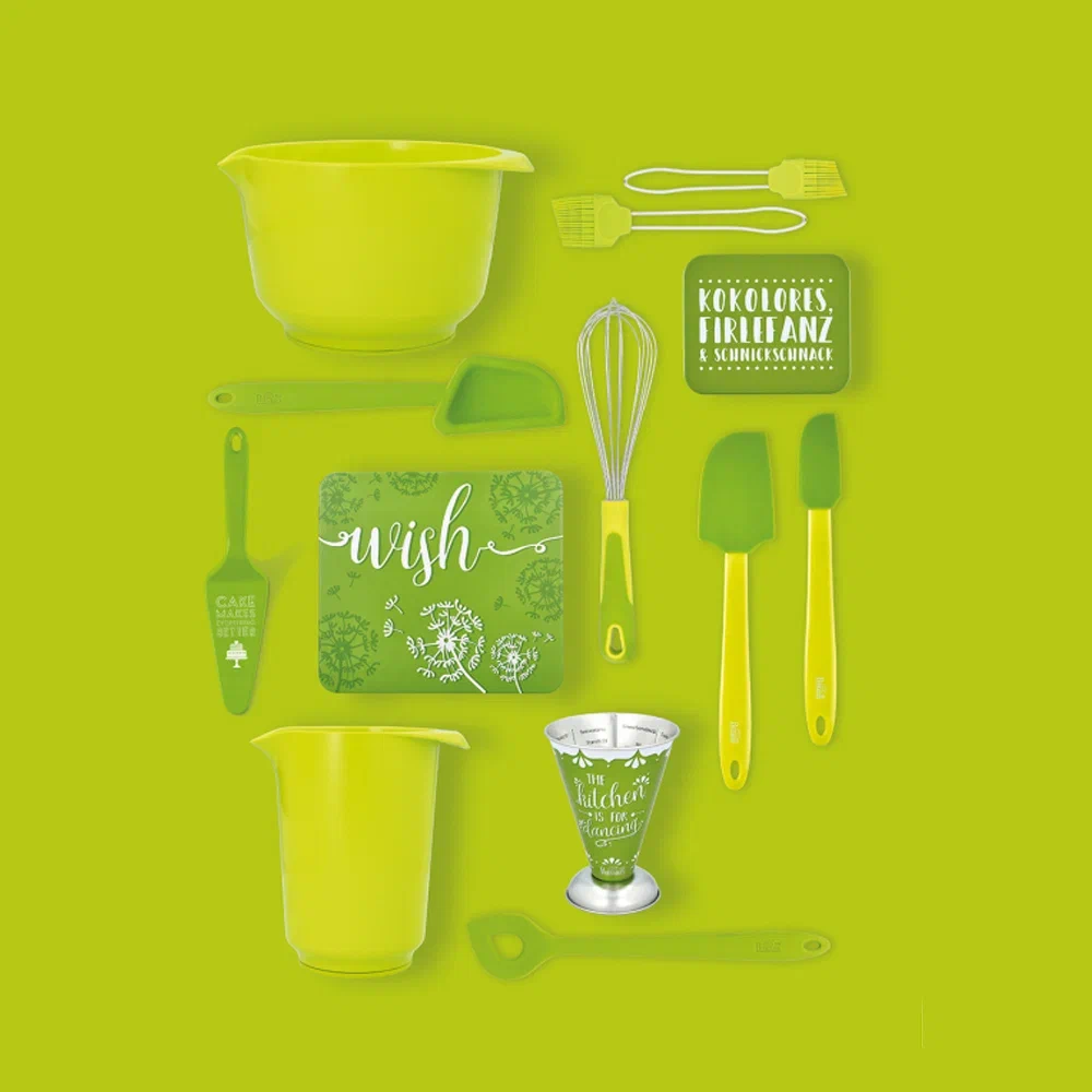 Силиконовая кисточка 21 см, салатовая BIRKMANN