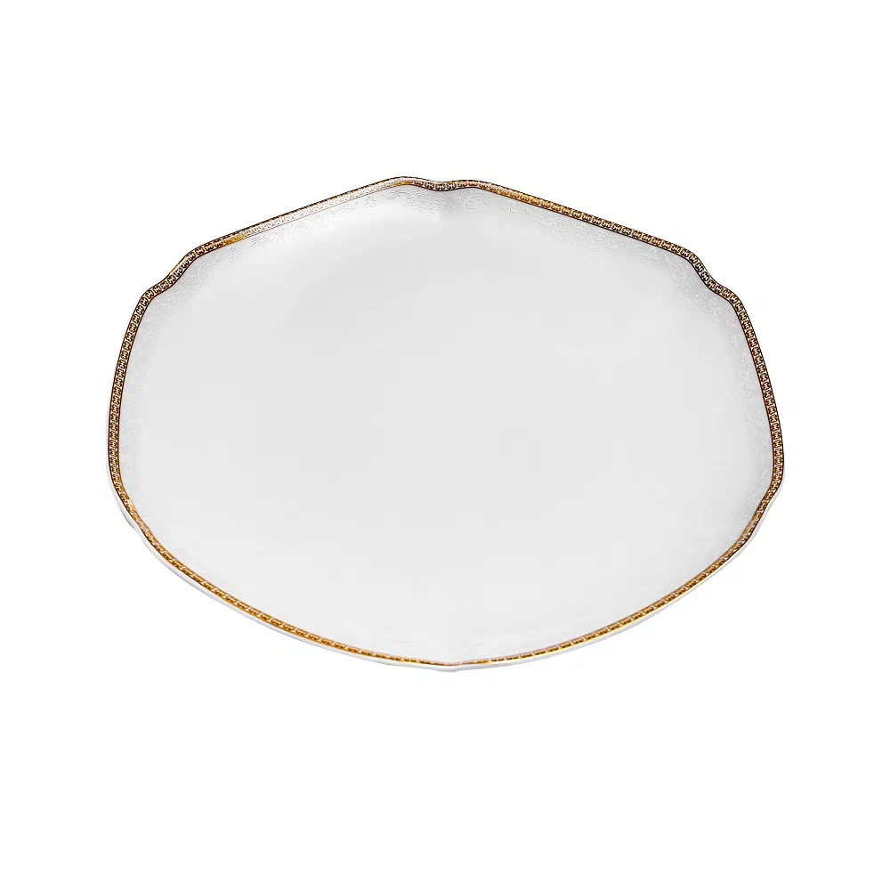 Блюдо HeXan 38 см Riva Gold ZARIN