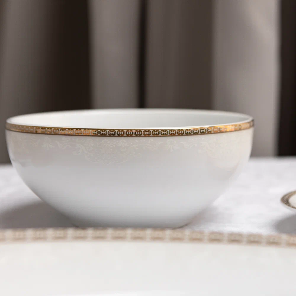 Салатник 25 см Riva Gold ZARIN