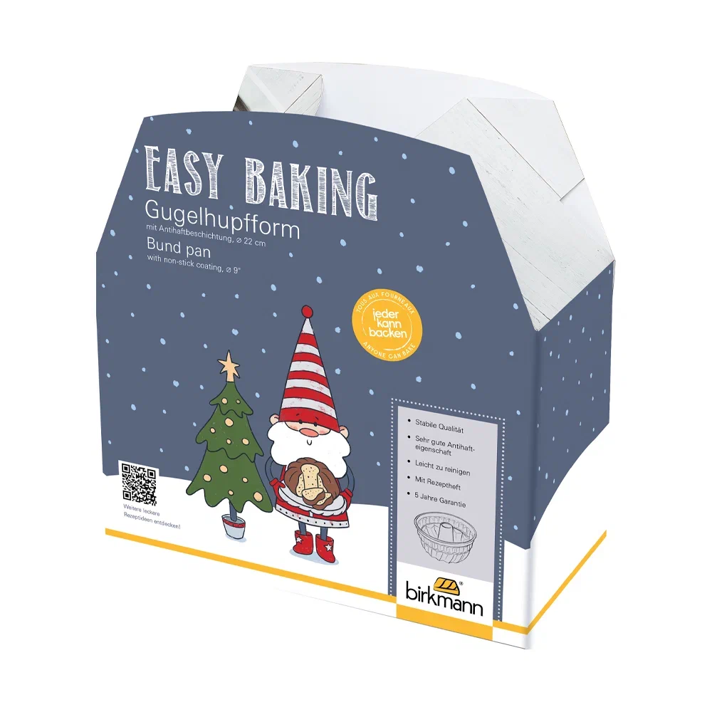 Форма для кекса Бандт 22 см BIRKMANN