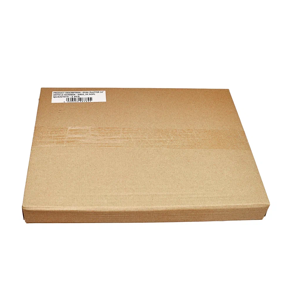 Овальная тарелка 35,5 см, PRISCILLA WITH BANDING     (2)     GR05_35.5OPL